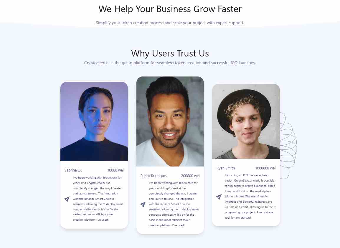 Captura del proyecto: Crypto Design