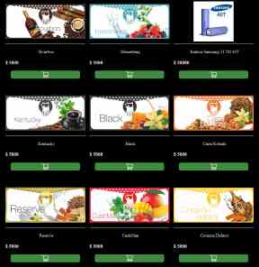 Captura del proyecto: Gato Negro Products